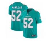 Men's Nike Miami Dolphins #52 Raekwon McMillan Vapor Untouchable Limited Aqua Green Team Color NFL Jersey