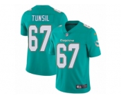 Men's Nike Miami Dolphins #67 Laremy Tunsil Vapor Untouchable Limited Aqua Green Team Color NFL Jersey