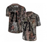 Men's Nike Miami Dolphins #71 Josh Sitton Limited Camo Rush Realtree NFL Jersey