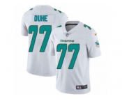 Men's Nike Miami Dolphins #77 Adam Joseph Duhe Vapor Untouchable Limited White NFL Jersey