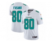 Men's Nike Miami Dolphins #80 Anthony Fasano Vapor Untouchable Limited White NFL Jersey
