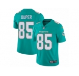 Men's Nike Miami Dolphins #85 Mark Duper Vapor Untouchable Limited Aqua Green Team Color NFL Jersey