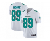 Men's Nike Miami Dolphins #89 Nat Moore Vapor Untouchable Limited White NFL Jersey