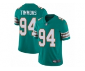 Men's Nike Miami Dolphins #94 Lawrence Timmons Vapor Untouchable Limited Aqua Green Alternate NFL Jersey