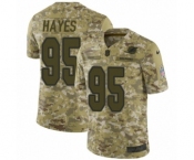 Men's Nike Miami Dolphins #95 William Hayes Limited Camo 2018 Salute to Service NFL Jersey