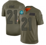 Nike Dolphins #21 Eric Rowe Camo Men's Stitched NFL Limited 2019 Salute To Service Jersey