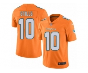 Nike Miami Dolphins #10 Kenny Stills Orange Men's Stitched NFL Limited Rush Jersey