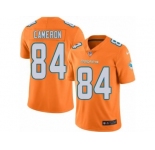 Nike Miami Dolphins #84 Jordan Cameron Orange Men's Stitched NFL Limited Rush Jersey