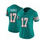 Women's Miami Dolphins #17 Jaylen Waddle Vapor Untouchable Stitched Jersey