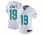 Women's Nike Miami Dolphins #19 Jakeem Grant White Vapor Untouchable Limited Player NFL Jersey