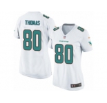 Women's Nike Miami Dolphins #80 Julius Thomas Limited White NFL Jersey