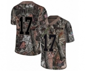 Youth Nike Miami Dolphins #17 Ryan Tannehill Limited Camo Rush Realtree NFL Jersey