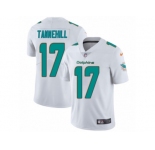 Youth Nike Miami Dolphins #17 Ryan Tannehill Vapor Untouchable Limited White NFL Jersey