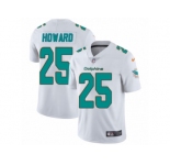 Youth Nike Miami Dolphins #25 Xavien Howard Vapor Untouchable Limited White NFL Jersey
