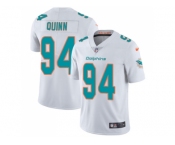 Youth Nike Miami Dolphins #94 Robert Quinn White Stitched NFL Vapor Untouchable Limited Jersey