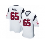 Men's Nike Houston Texans #65 Greg Mancz Game White NFL Jersey