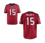 Men's Nike Houston Texans #15 Will Fuller Elite Red Alternate NFL Jersey[Fuller V]