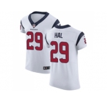Nike Houston Texans #29 Andre Hal White Men Stitched NFL Vapor Untouchable Elite Jersey