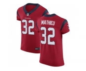 Nike Houston Texans #32 Tyrann Mathieu Red Alternate Men Stitched NFL Vapor Untouchable Elite Jersey