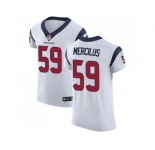 Nike Houston Texans #59 Whitney Mercilus White Men Stitched NFL Vapor Untouchable Elite Jersey