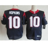nike nfl jerseys houston texans #10 hopkins dk.blue[Elite]