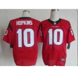 nike nfl jerseys houston texans #10 hopkins red[Elite]
