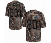 nike nfl jerseys houston texans #80 a.johnson camo[Elite 50th Patch]
