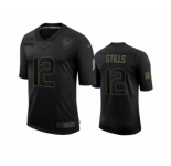 Houston Texans #12 Kenny Stills Black 2020 Salute to Service Limited Jersey