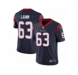 Men Nike Houston Texans #63 Kendall Lamm Navy Blue Team Color Vapor Untouchable Limited Player NFL Jerseyrsey