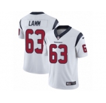 Men Nike Houston Texans #63 Kendall Lamm White Vapor Untouchable Limited Player NFL Jersey