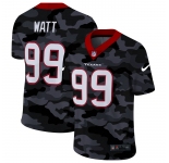 Men Nike Men's Houston Texans #99 Watt 2020 Nike Camo Salute to Service Limited Jersey