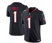Men's Houston Texans #1 Tank Dell Navy 2nd Alternate 2026 F.U.S.E. Vapor Limited Football Stitched Jersey