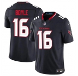 Men's Houston Texans #16 Tim Boyle Navy 2024 Vapor F.U.S.E. Limited Stitched Jersey