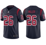 Men's Houston Texans #26 Lamar Miller Navy Color Rush Limited Jersey