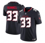 Men's Houston Texans #33 Jake Hummel Navy 2nd Alternate 2026 F.U.S.E. Vapor Limited Football Stitched Jersey