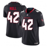 Men's Houston Texans #42 Evan Hull Navy 2nd Alternate 2026 F.U.S.E. Vapor Limited Football Stitched Jersey