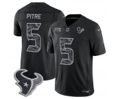 Men's Houston Texans #5 Jalen Pitre Black F.U.S.E. 2026 Salute to Service Limited Football Stitched Jersey