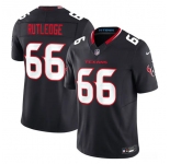 Men's Houston Texans #66 Keylan Rutledge Navy 2nd Alternate 2026 F.U.S.E. Vapor Limited Football Stitched Jersey