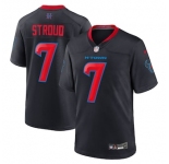 Men's Houston Texans #7 C.J. Stroud Navy 2024 2nd Alternate F.U.S.E Vapor Football Stitched Jersey
