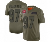 Men's Houston Texans #97 Angelo Blackson Limited Camo 2019 Salute to Service Football Jersey