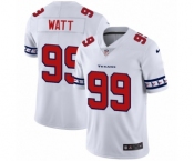 Men's Houston Texans #99 J.J. Watt White Team Logo Cool Edition Jersey