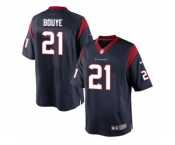 Men's Nike Houston Texans #21 A.J. Bouye Limited Navy Blue Team Color NFL Jersey