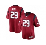 Men's Nike Houston Texans #29 Andre Hal Limited Red Alternate NFL Jersey
