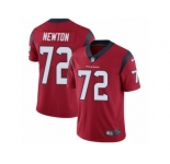Men's Nike Houston Texans #72 Derek Newton Vapor Untouchable Limited Red Alternate NFL Jersey