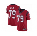 Men's Nike Houston Texans #79 Jeff Allen Vapor Untouchable Limited Red Alternate NFL Jersey