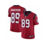 Men's Nike Houston Texans #89 Stephen Anderson Vapor Untouchable Limited Red Alternate NFL Jersey