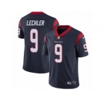 Men's Nike Houston Texans #9 Shane Lechler Vapor Untouchable Limited Navy Blue Team Color NFL Jersey