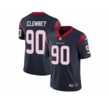 Men's Nike Houston Texans #90 Jadeveon Clowney Vapor Untouchable Limited Navy Blue Team Color NFL Jersey