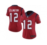 Women Nike Houston Texans #12 Bruce Ellington Red Alternate Vapor Untouchable Limited Player NFL Jersey