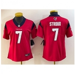 Women's Houston Texans #7 C.J. Stroud Red Vapor Untouchable Limited Stitched Jersey
